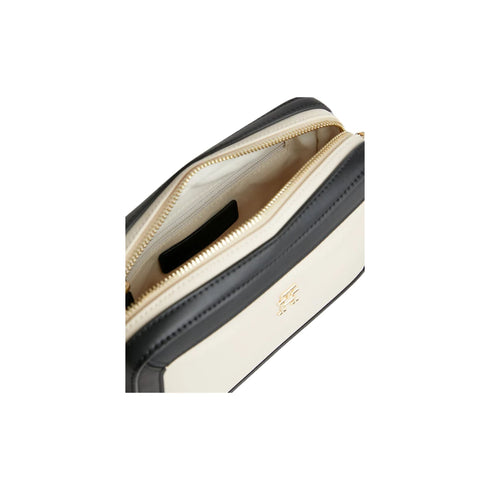 Tommy Hilfiger Borsa a spalla Borsa Donna modello Essential con finiture in contrasto Burro nero - Francavilla Moda